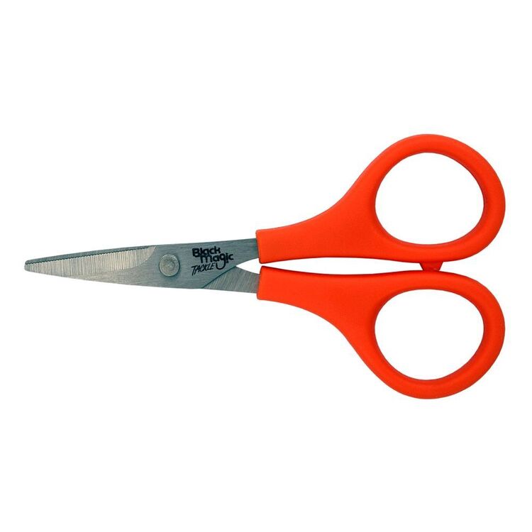 Black Magic Braid Scissors Orange