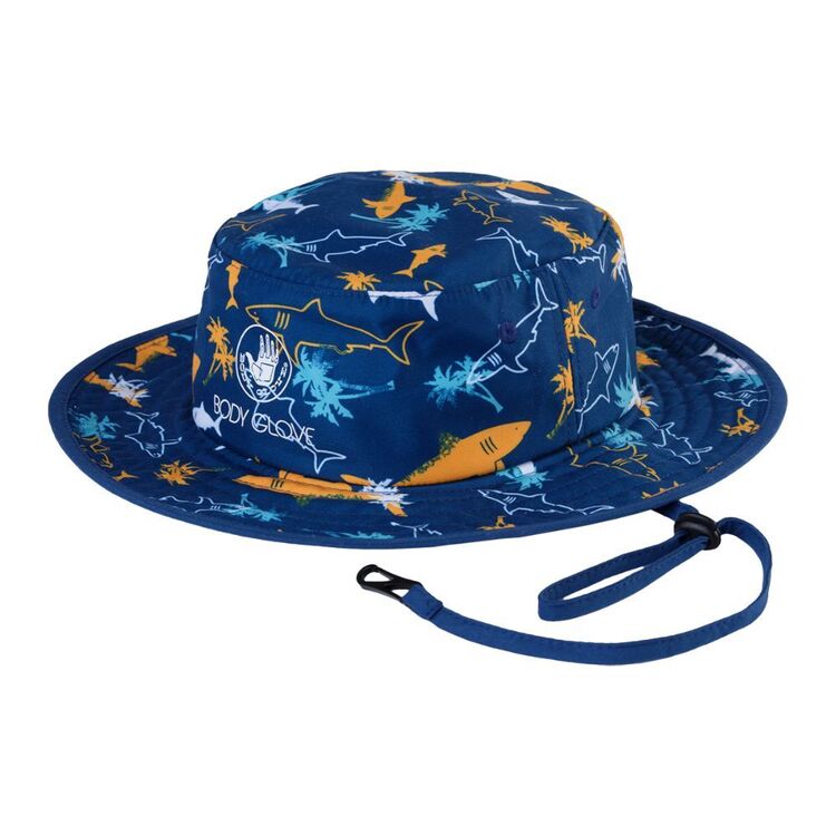 Body Glove Kids Sunsmart Shark Hat Blue One Size Fits Most