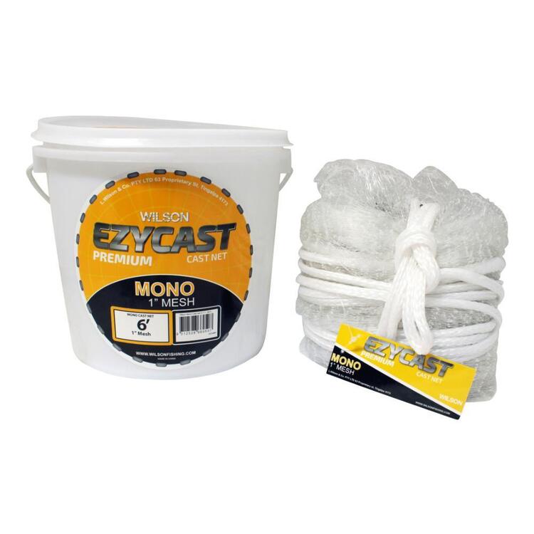 Wilson EzyCast Mono 6' x 1" Cast Net