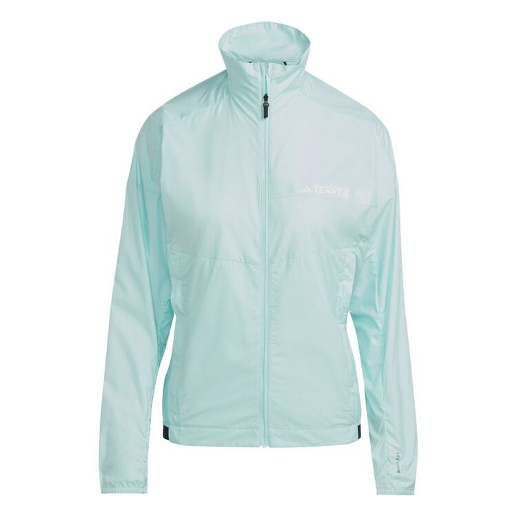 adidas Women's Terrex Multi Wind Jacket Semi Flash Aqua