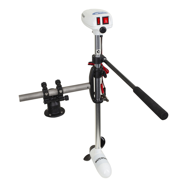 Watersnake T-24 Electric Motor 24lb with Kayak Bracket White