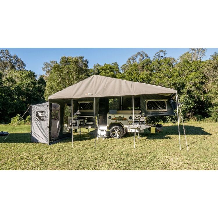 Austrack Plenty X Double Folding Offroad Camper Trailer Grey