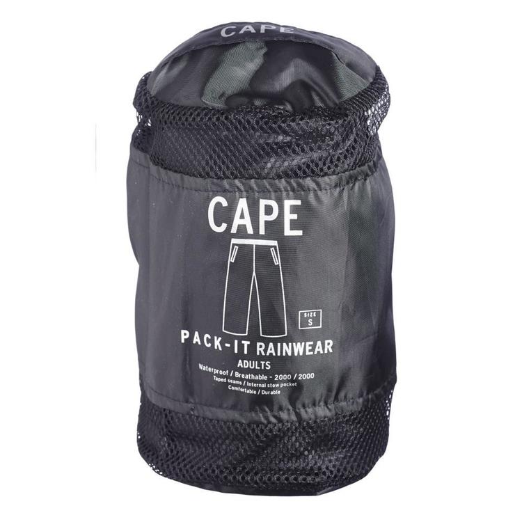 Cape Adults' Pack It Pants Black