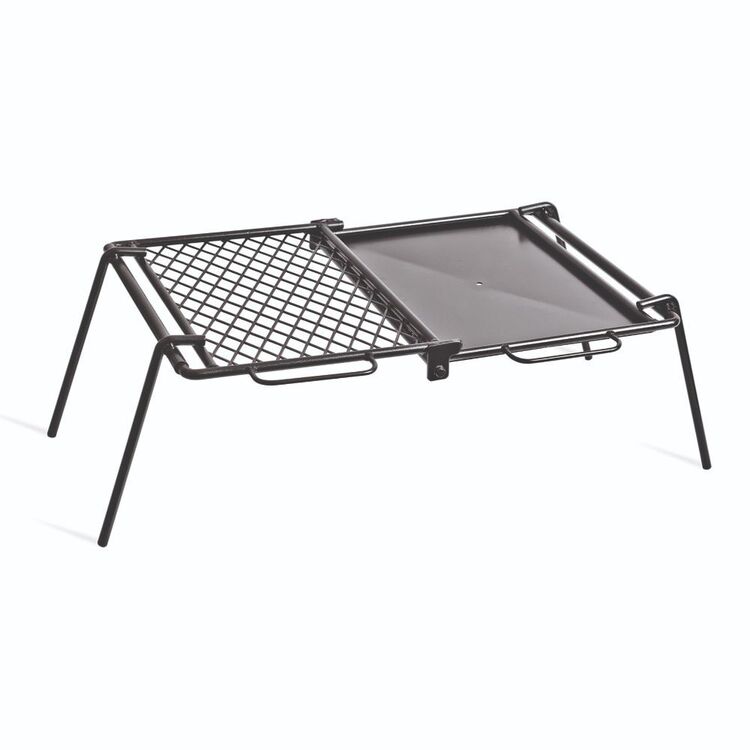 Campfire Folding Camp Grill & Hot Plate