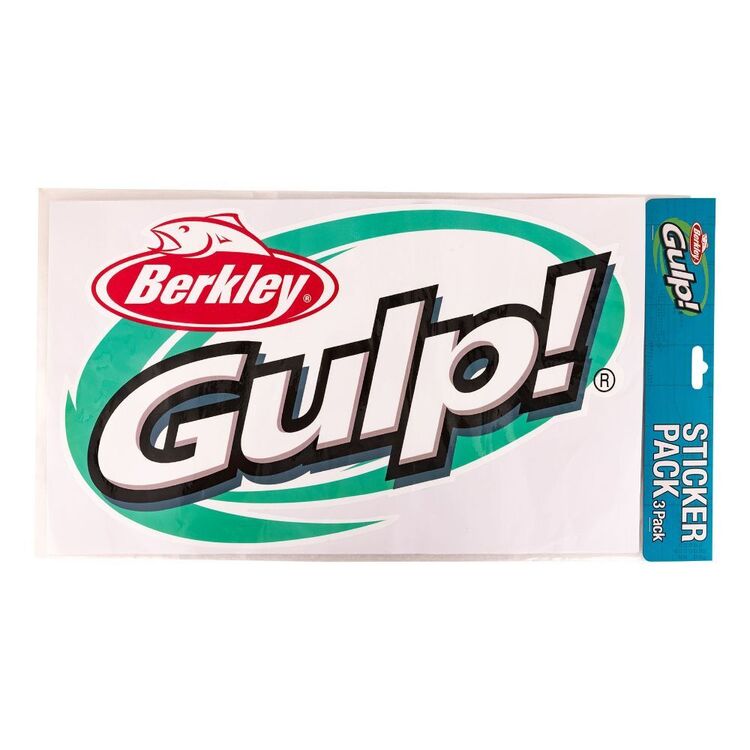 Berkley Gulp Boat Sticker Pack Multicoloured