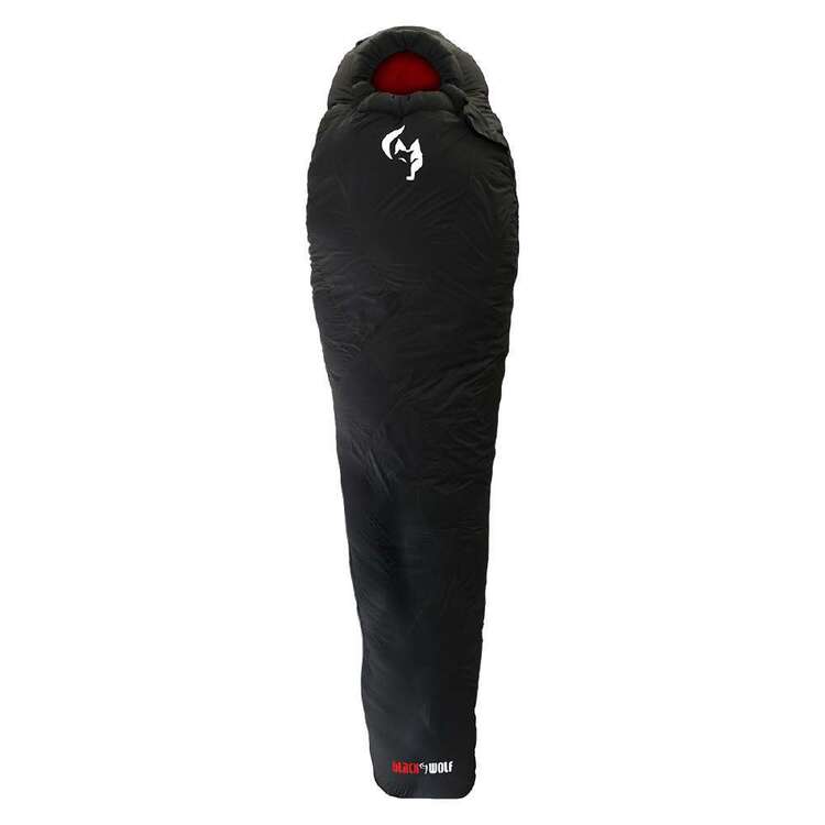 Blackwolf Mens Pro Series M5&deg; Sleeping Bag Black/Red Black & True Red