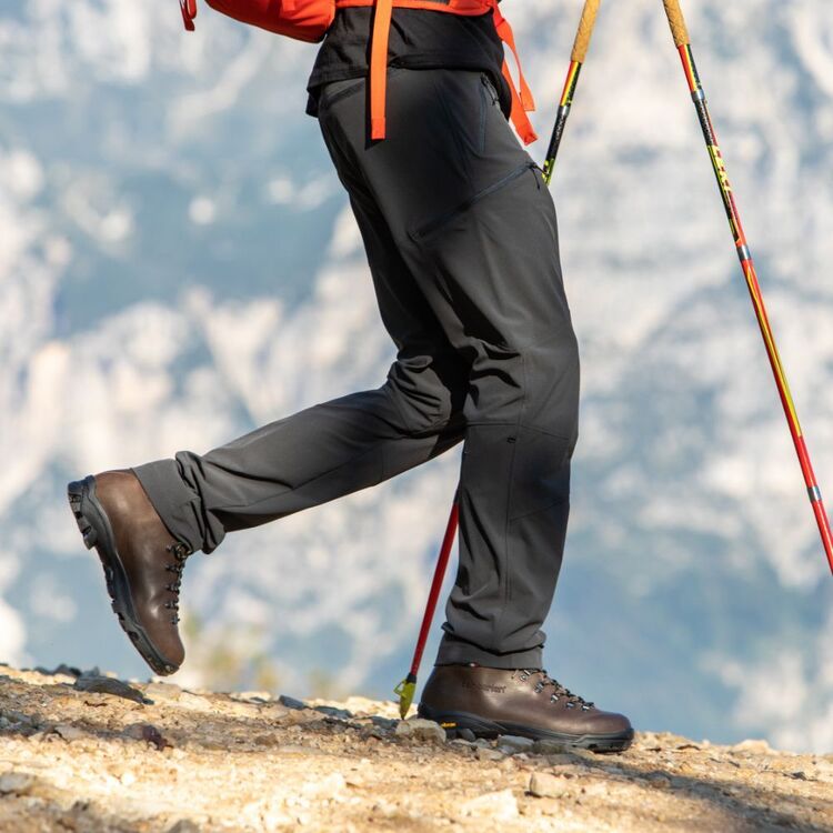 Zamberlan Men's New Trail Lite GTX Mid Hiking Boots Waxed Chestnut