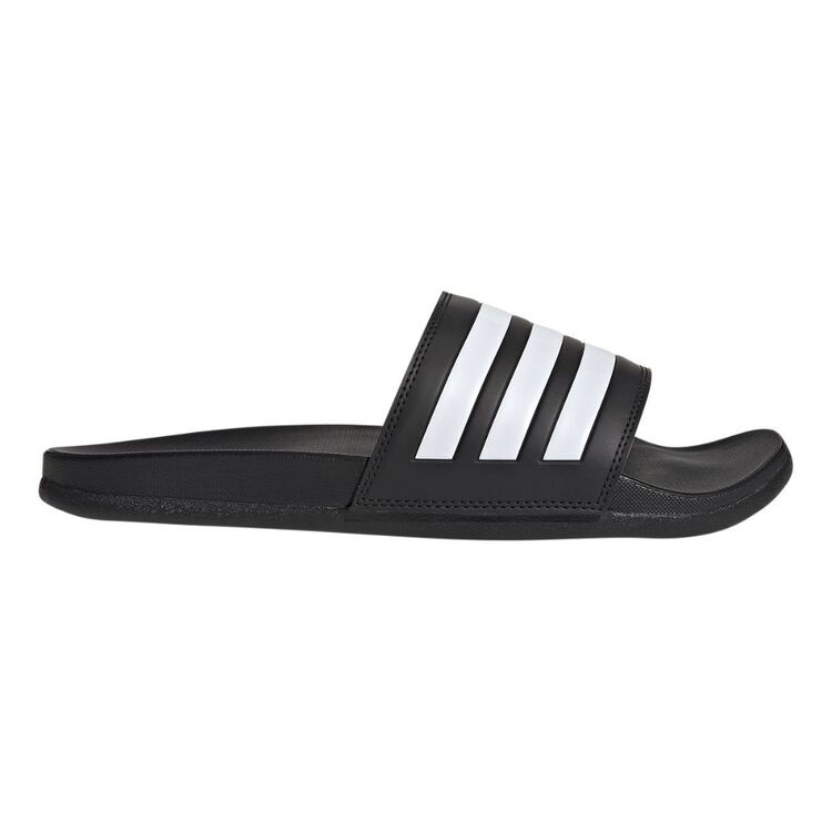adidas Unisex Adilette Comfort Slides Black & White
