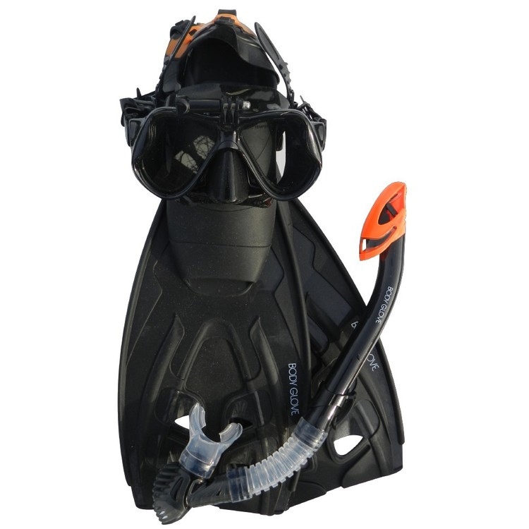 Body Glove Rapeedo 4 Piece Dive Set Black