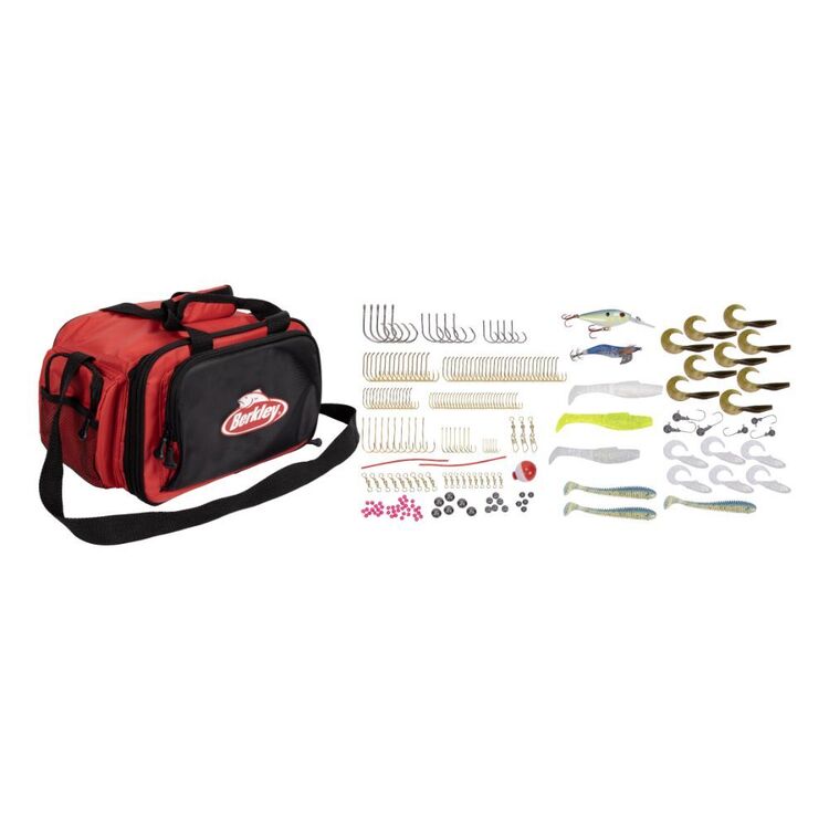 Berkley Ultimate Tackle Pack II Red & Black 230 Piece