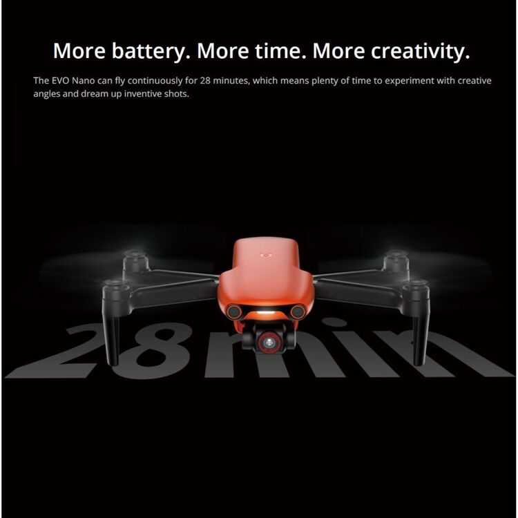 Autel EVO Nano+ Drone Premium Bundle Orange