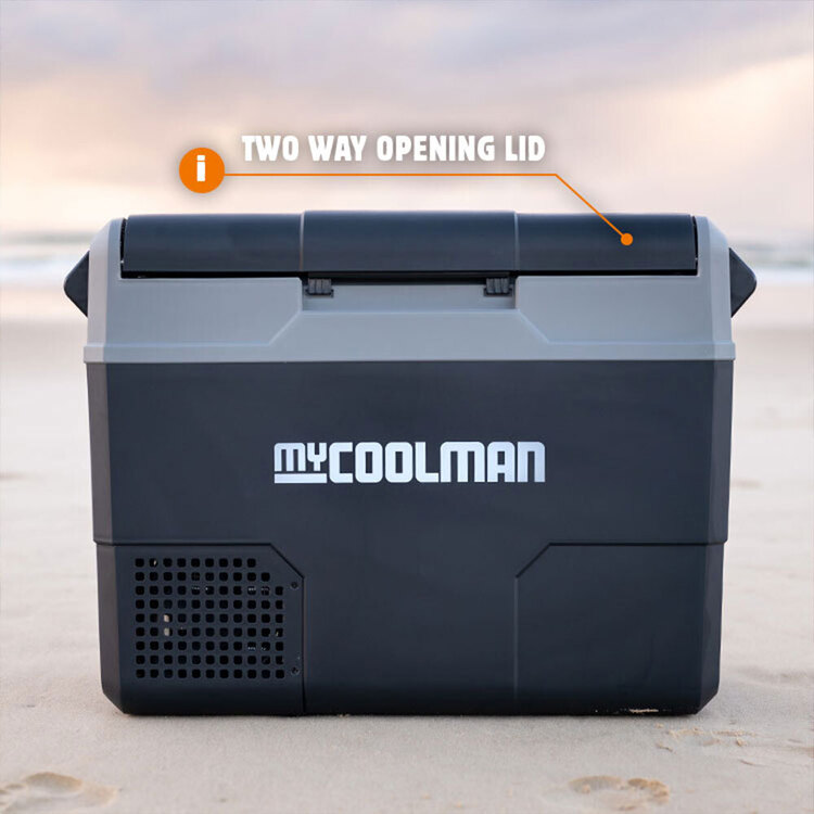 myCOOLMAN CEP 47L Portable Fridge/Freezer Grey 47 L