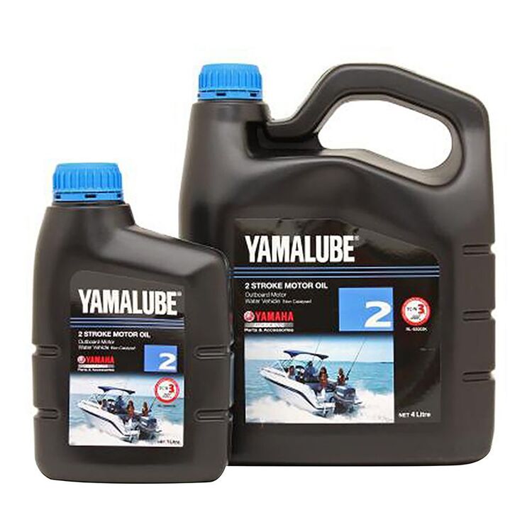 Yamaha 2 Stroke Marine Oil 4L Red 4 L