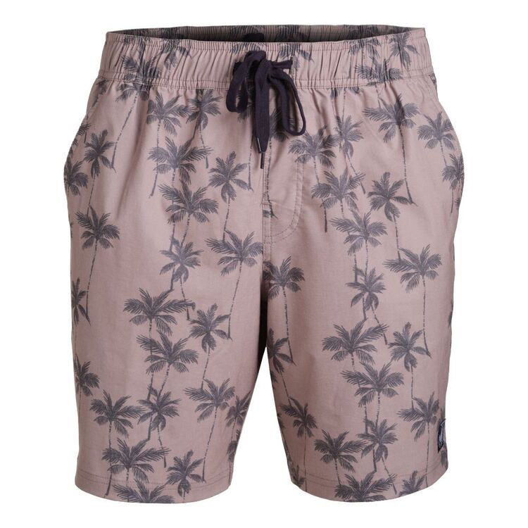 Body Glove Men's Hawaiian Volley Shorts Taupe