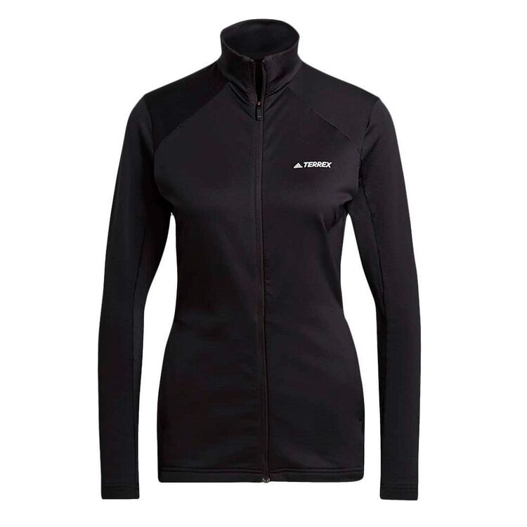 adidas Women's Terrex Multi FZ Fleece Top Black