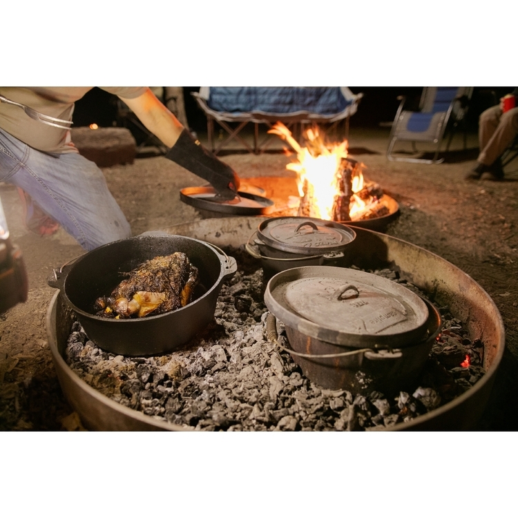 Campfire Cast Iron Camp Oven 9 Quart