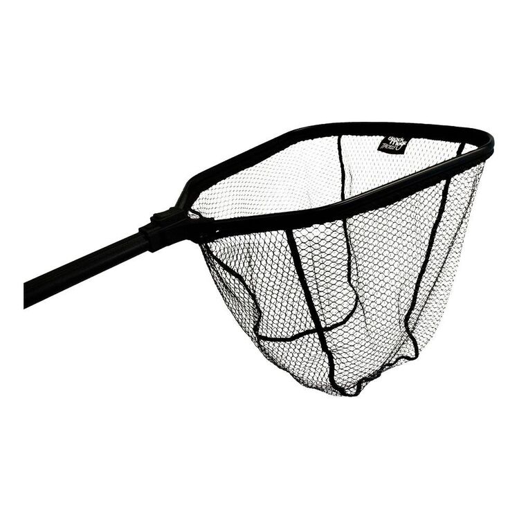 Black Magic Medium Landing Net With Retractable Handle Black Medium