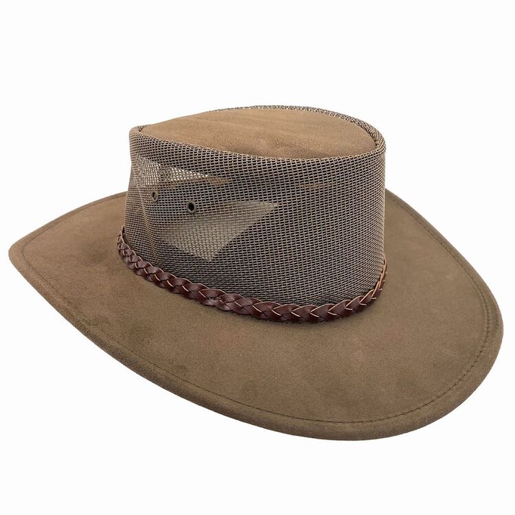 Jacaru 1019 Summer Breeze Hat Brown