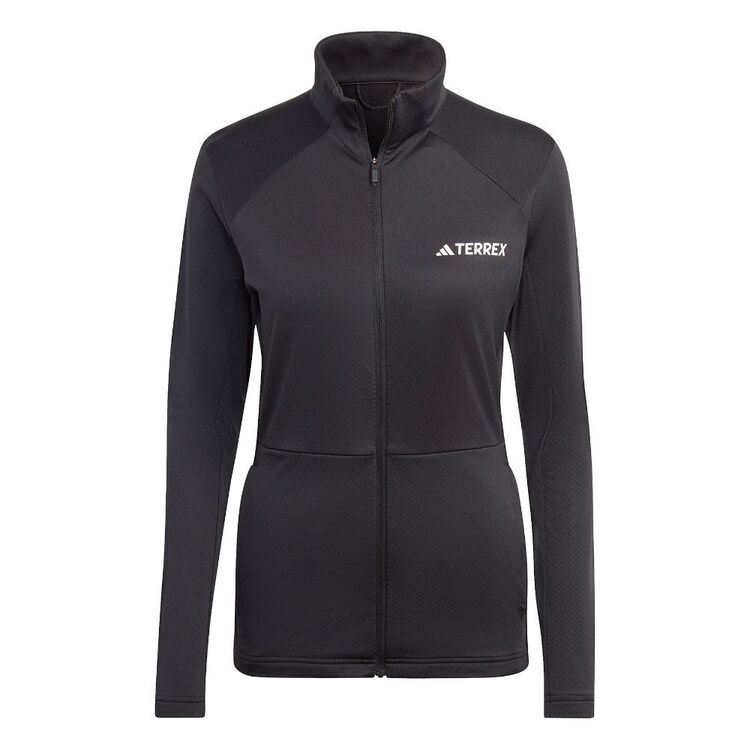 adidas Women's MT Full Zip Fleece Black