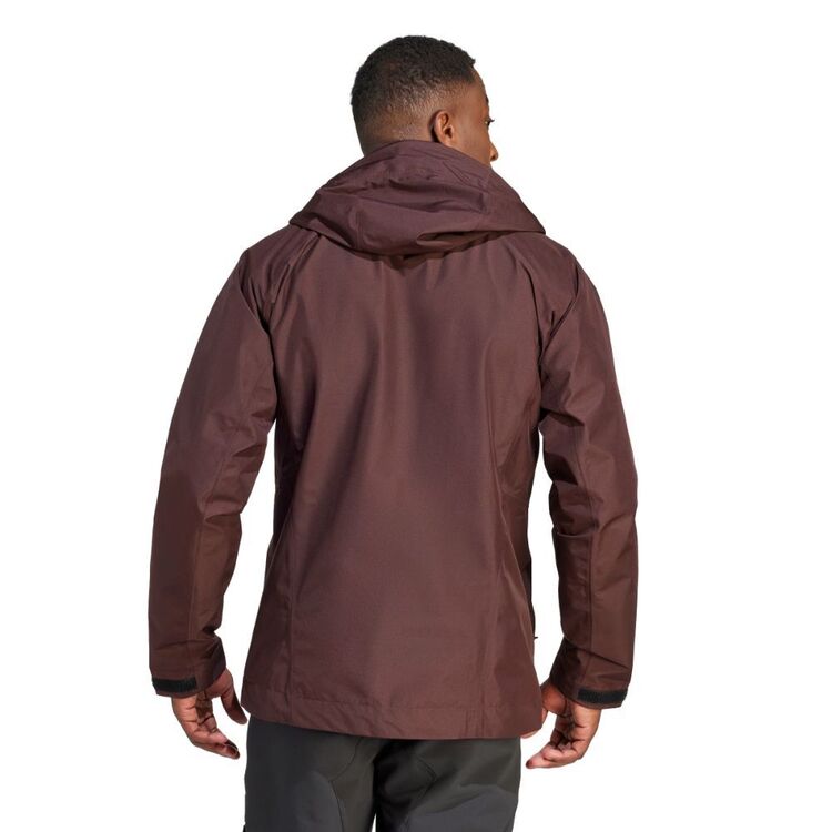 adidas Men's Terrex Experior Goretex Run Jacket Shadow Brown