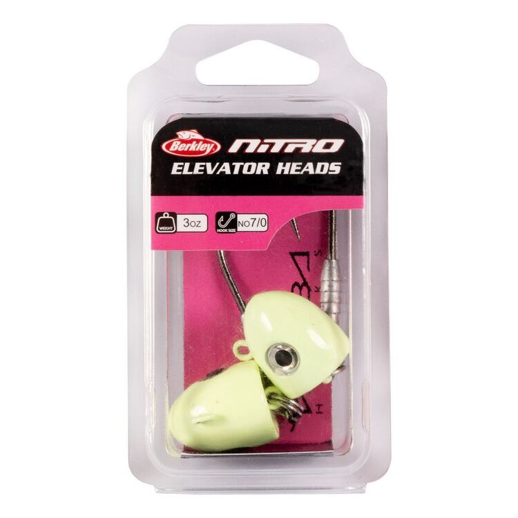 Berkley Nitro Elevator Heads #7/0 6OZ Jig Head Multicoloured 6 OZ