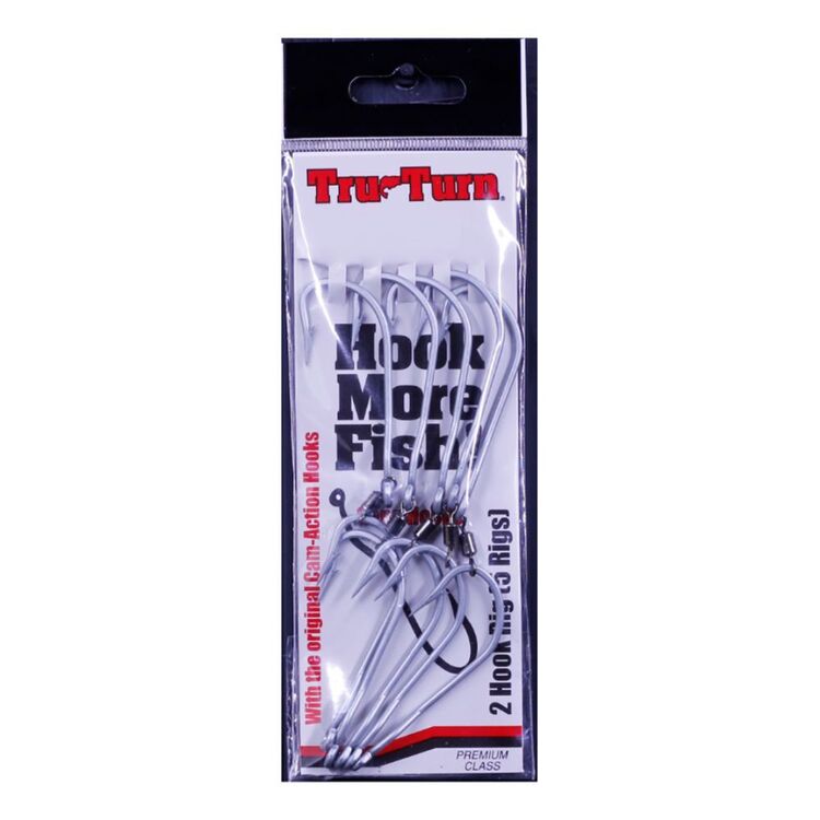 Tru Turn Gang 2 Hook Natural 6/0