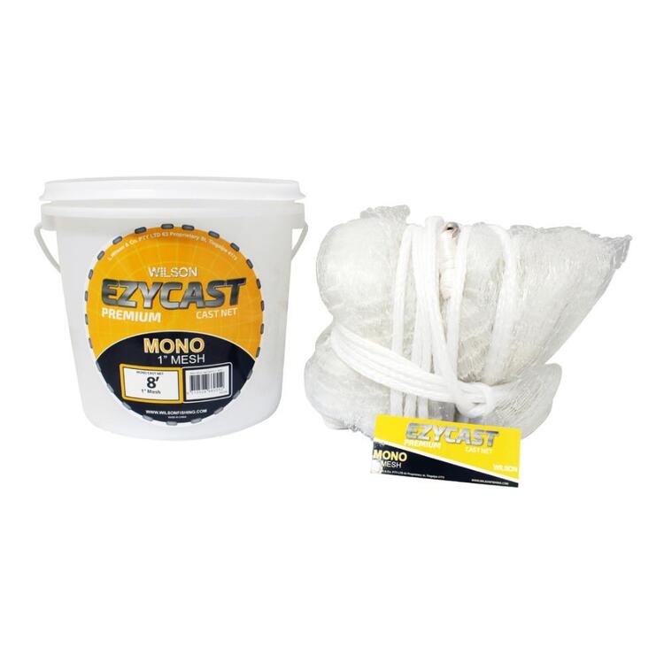 Wilson EzyCast Mono 8' x 1" Cast Net
