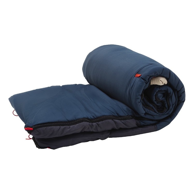 Coleman Mudgee Tall -3&deg; Sleeping Bag Navy Blue & Grey