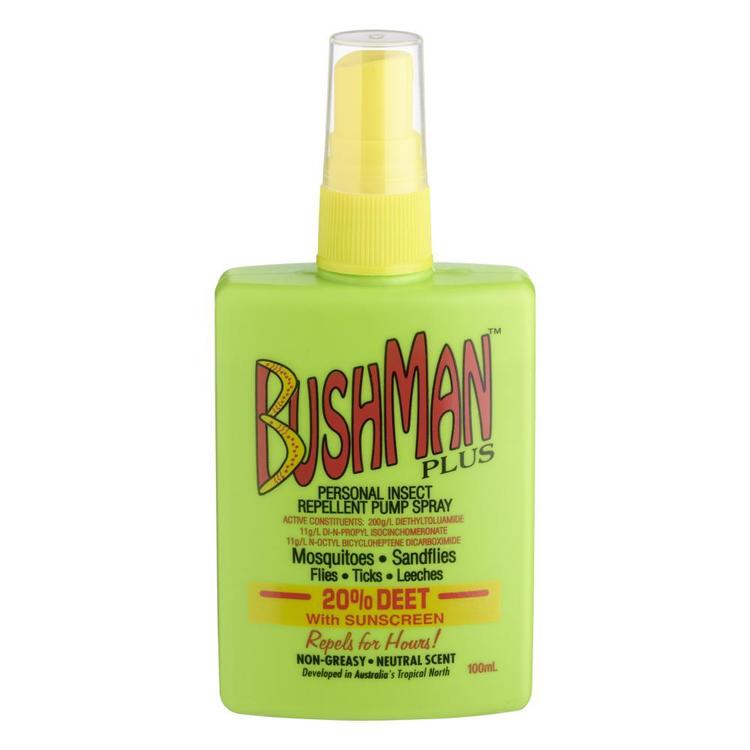 Bushmans Pump Spray With Sunscreen