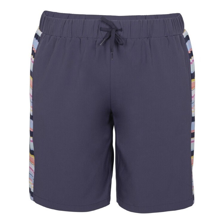 Body Glove Women's Stripe Board Shorts Plus Size Navy & Print