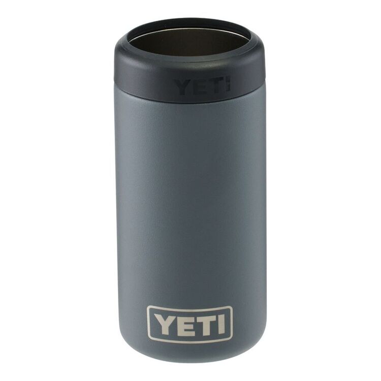 YETI 250mL Grey Colster Slim Can Cooler Grey 250 mL