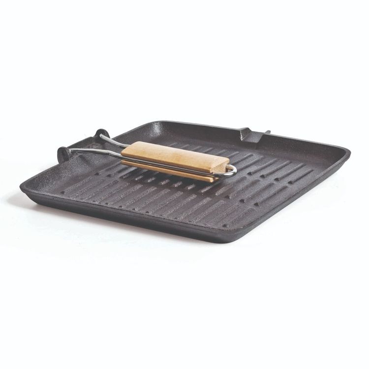 Campfire Cast Iron Grill Folding Frypan 28cm