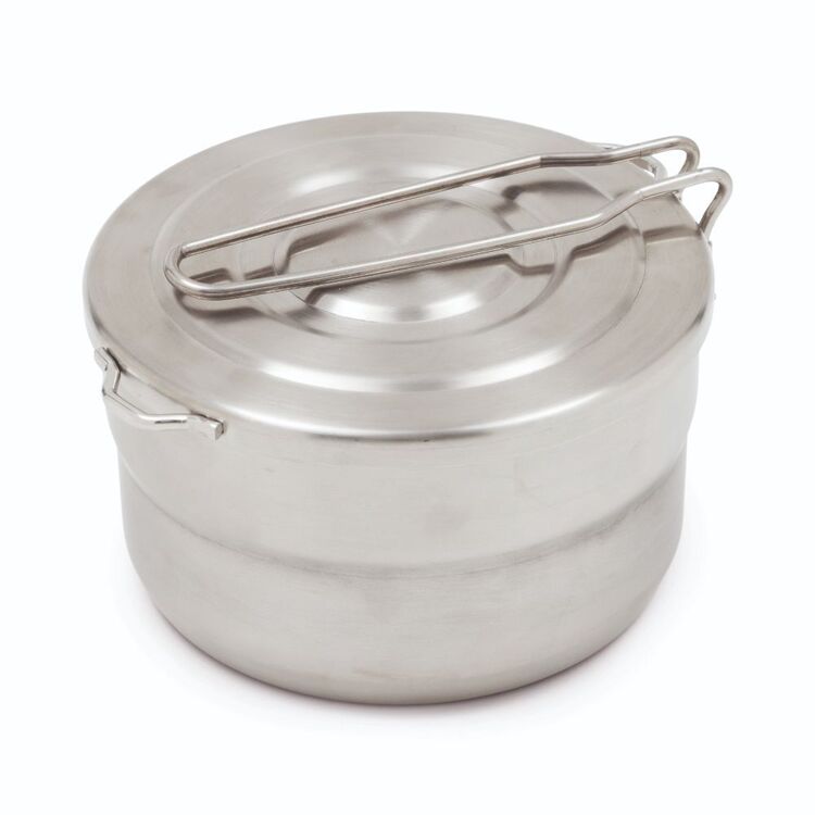Campfire Stainless Steel Mess Pot 1.5L