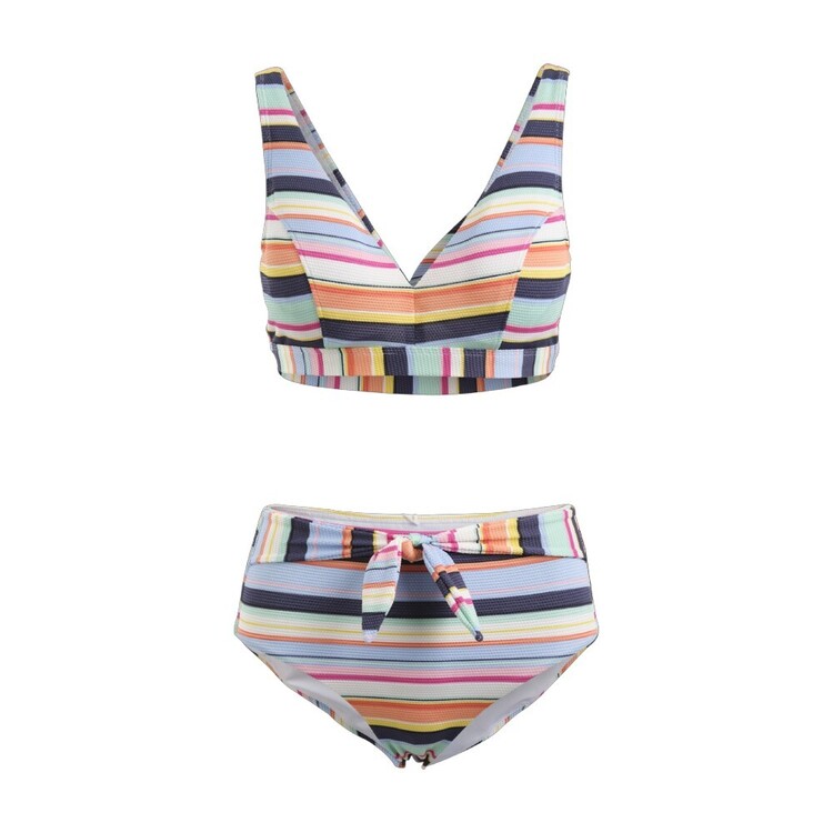 Body Glove Women's Stripe Bikini Multicoloured