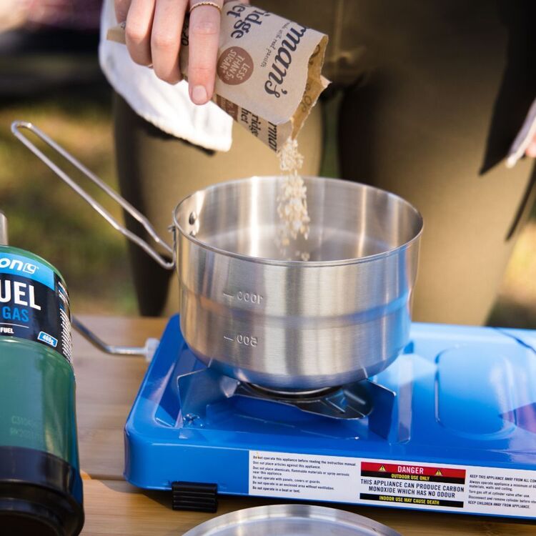 Companion Double Propane Stove Blue