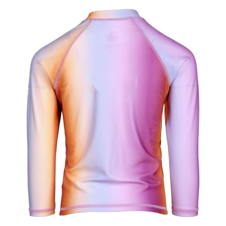 Body Glove Kids Rainbow Zip Rash Vest Rainbow