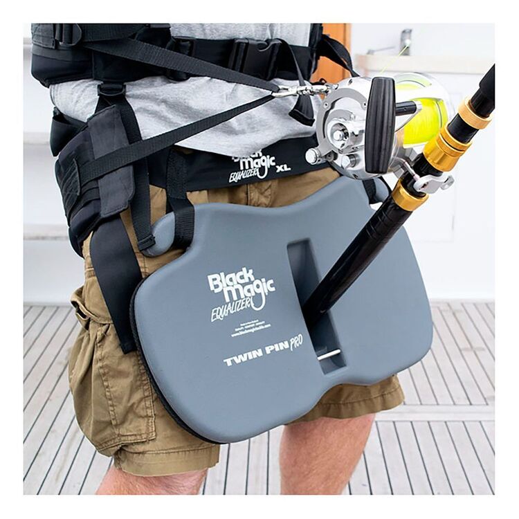 Black Magic Equalizer Twin Pin Pro Set (Standard Harness & Bag) Grey & Black