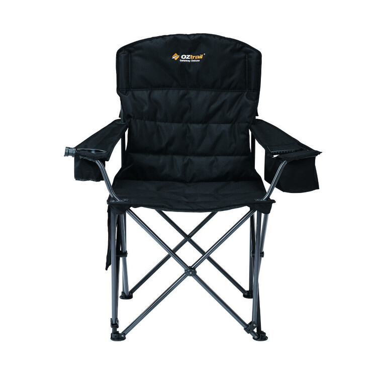 Oztrail Getaway Deluxe Chair Black