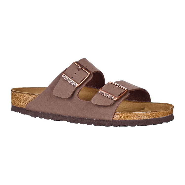 Birkenstock Men's Arizona Birkibuc Sandals Mocca