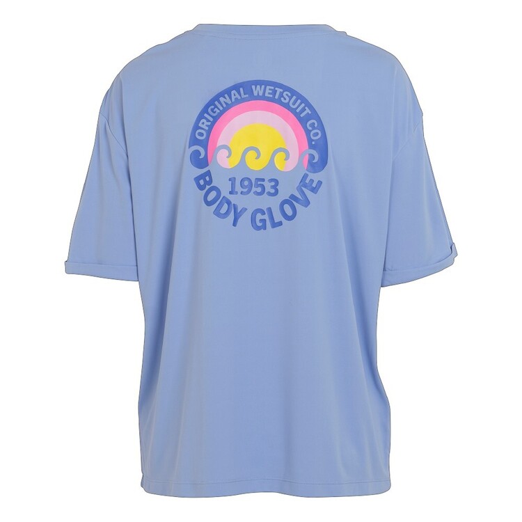 Body Glove Women's Surf Short Sleeve Tee Sky