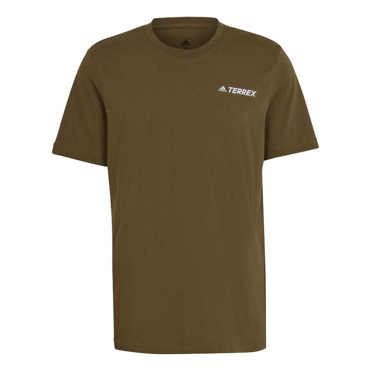 adidas Men's Terrex MT Tee Olive