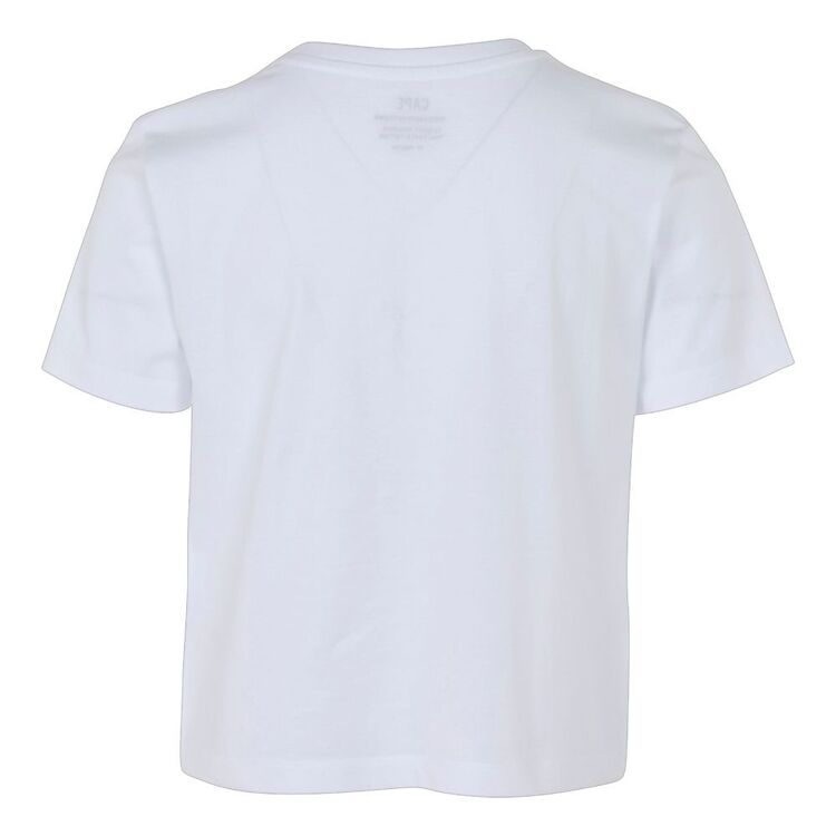Cape Youth Girls Back To Nature Tee White