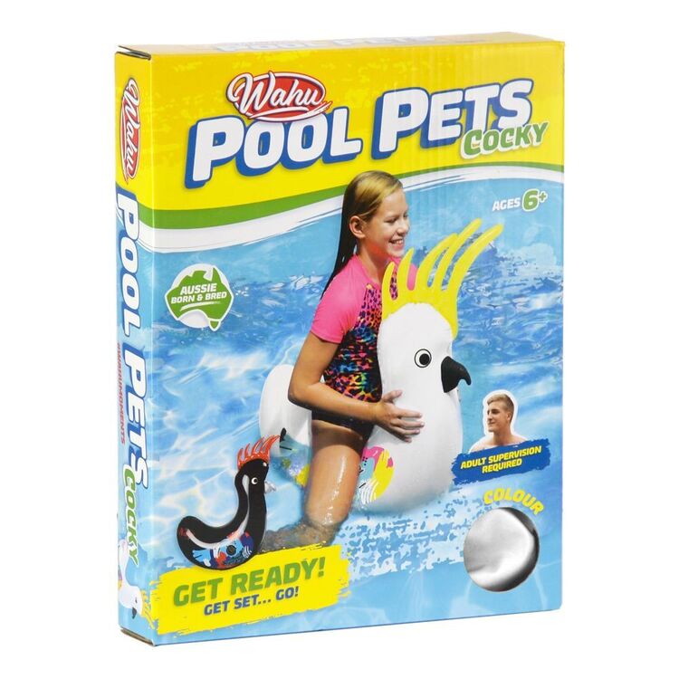 Wahu Pool Pets Cocky Racer White