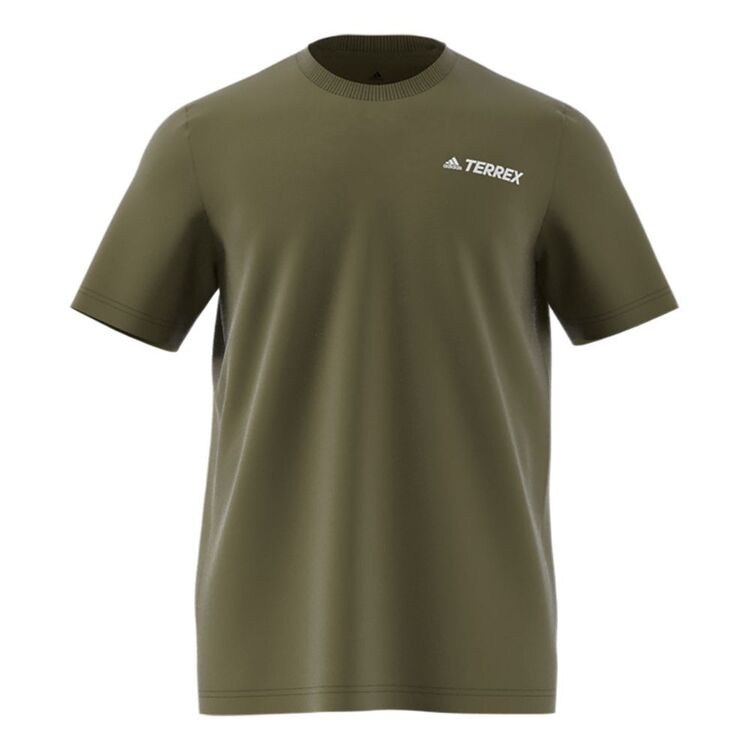 adidas Men's Terrex MT Tee Olive