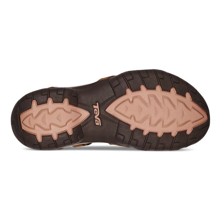 Teva Women's Tirra Leather Sandals Honey Brown