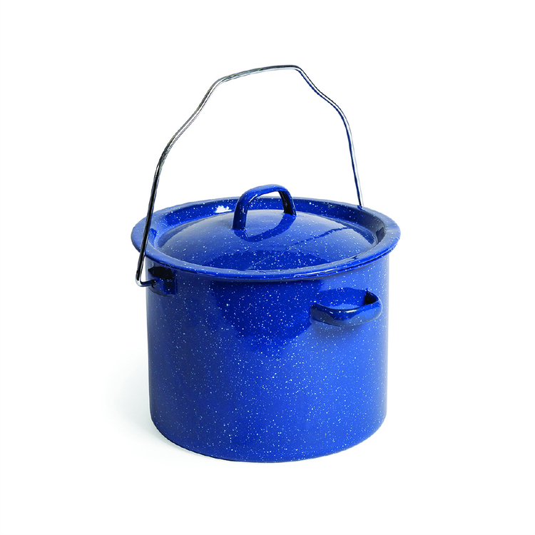 Campfire 11 Piece Enamel Cookware Set Navy