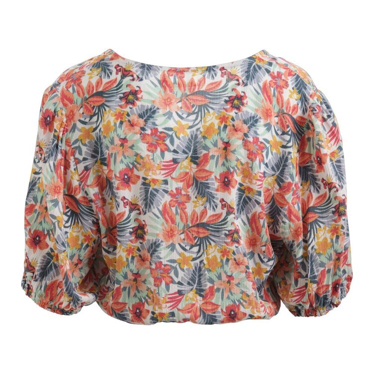 Cape Women's Eden Short Sleeve Shirt Tropical