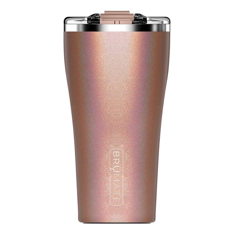 Brumate Nav 650ml (22oz) Tumbler Glitter Rose Gold