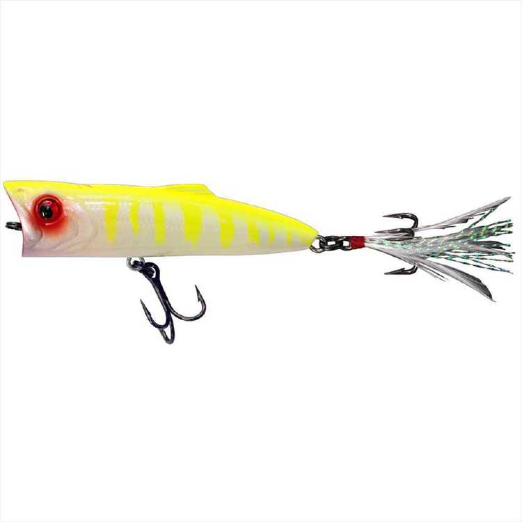 Zerek Poparazzi Lure Chartreuse Tiger 50 mm