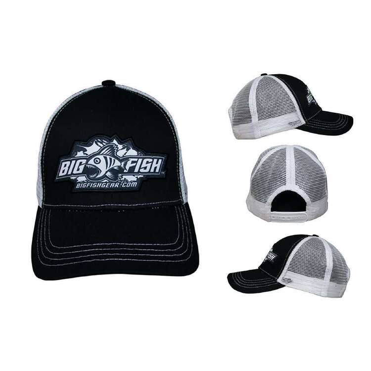 Bigfish Icon Trucker Cap Black One Size Fits Most